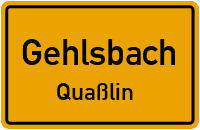 Feldrain in GehlsbachQuaßlin
