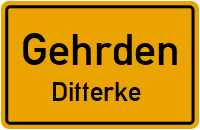 Kirchwehrener Straße in GehrdenDitterke