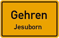 Schwarzburger Straße in 98708 Gehren (Jesuborn)
