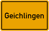 City Sign Geichlingen