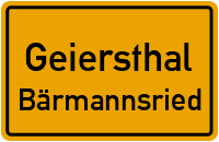 Dorfstraße in GeiersthalBärmannsried