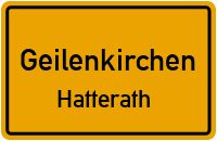 Hattostraße in GeilenkirchenHatterath