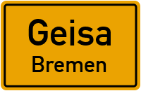 Kranluckener Straße in GeisaBremen