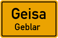 Dorfstraße in GeisaGeblar