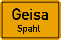 Ringstraße in GeisaSpahl