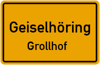 Straßenverzeichnis Geiselhöring Grollhof