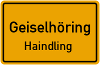 Straßenverzeichnis Geiselhöring Haindling