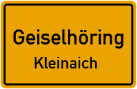Straßenverzeichnis Geiselhöring Kleinaich