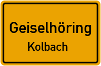 Straßenverzeichnis Geiselhöring Kolbach