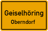 Straßenverzeichnis Geiselhöring Oberndorf