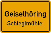 Straßenverzeichnis Geiselhöring Schieglmühle