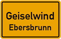 Straßenverzeichnis Geiselwind Ebersbrunn