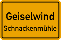 Wiesentheider Straße in 96160 Geiselwind (Schnackenmühle)
