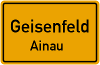 Straßen in Geisenfeld Ainau