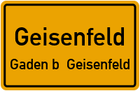 Bründlstraße in 85290 Geisenfeld (Gaden b. Geisenfeld)