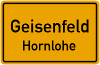 Straßen in Geisenfeld Hornlohe
