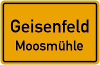 Straßen in Geisenfeld Moosmühle