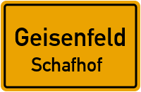 Straßenverzeichnis Geisenfeld Schafhof