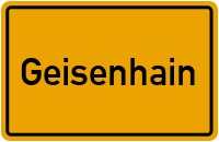 City Sign Geisenhain