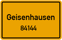 Straßen in 84144 Geisenhausen