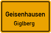 Straßenverzeichnis Geisenhausen Giglberg