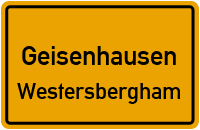 Straßenverzeichnis Geisenhausen Westersbergham