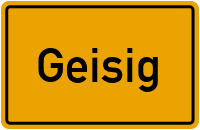 City Sign Geisig