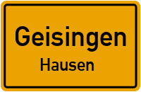 Unterer Gauertweg in GeisingenHausen