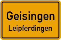 Eichhaldenstraße in 78187 Geisingen (Leipferdingen)