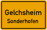 Bahnhofstraße in GelchsheimSonderhofen