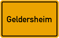 Geldersheim in Bayern