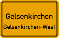 Pappelstraße in GelsenkirchenGelsenkirchen-West