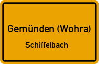 Straßen in Gemünden (Wohra) Schiffelbach