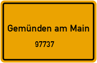 97737 Gemünden am Main