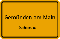 Schönau in Gemünden am MainSchönau