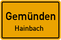 Nieder-Gemündener Straße in GemündenHainbach