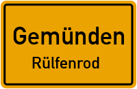 Maulbacher Weg in 35329 Gemünden (Rülfenrod)