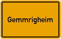 Gemmrigheim in Baden-Württemberg