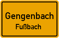 Friedhofweg in GengenbachFußbach