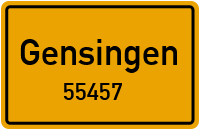 55457 Gensingen