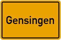 Gensingen in Rheinland-Pfalz