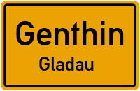 Brandensteiner Straße in GenthinGladau