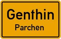 Pareyer Straße in GenthinParchen