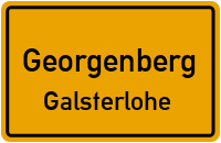 Straßenverzeichnis Georgenberg Galsterlohe