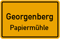 Straßenverzeichnis Georgenberg Papiermühle