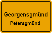 Rittersbacher Straße in 91166 Georgensgmünd (Petersgmünd)