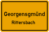 Am Urlaß in GeorgensgmündRittersbach