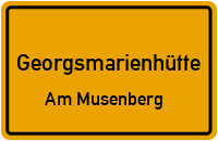 Heinrich-Mentru-Brücke in GeorgsmarienhütteAm Musenberg