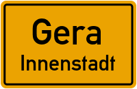 Straßenverzeichnis Gera Innenstadt