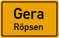 Röpsen in GeraRöpsen